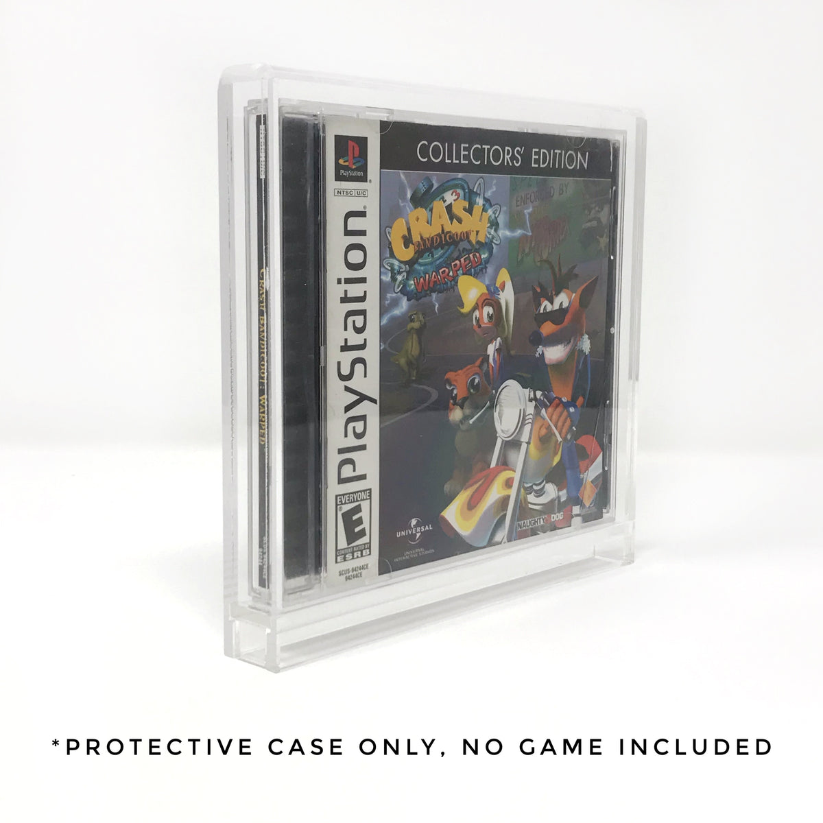 PS1 / Dreamcast / CD / TG16 Acrylic 4mm Video Game Box Defender