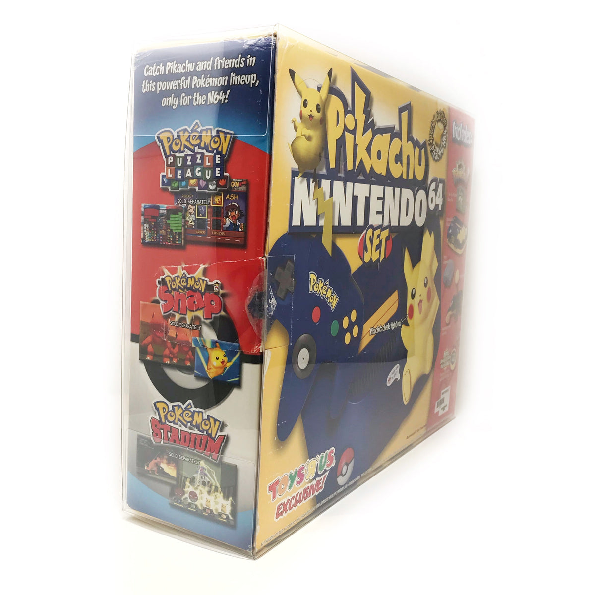 N64 Console - Pikachu - System Box - 0.5mm – Video Game Box Defender