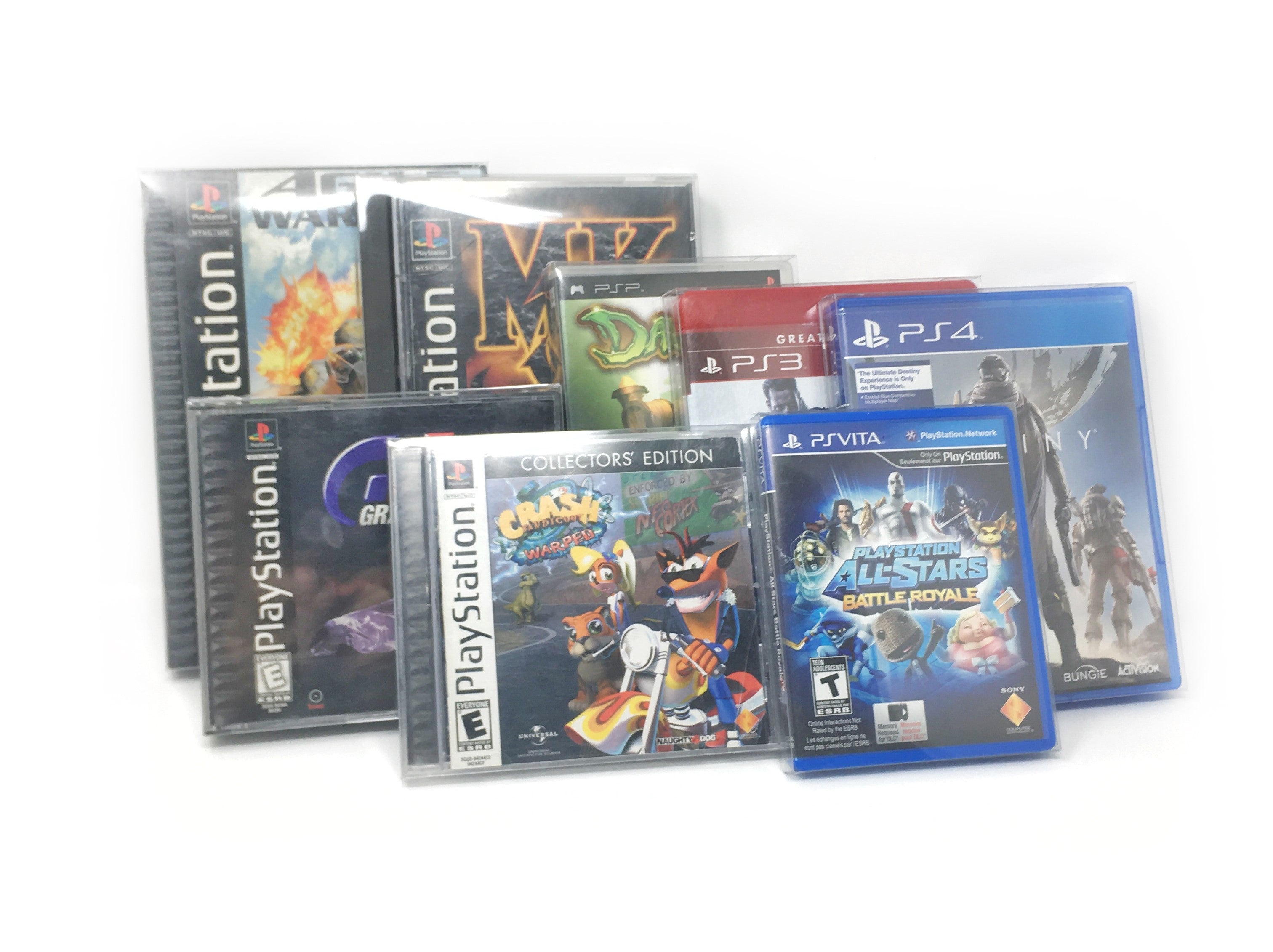 Box Protectors by Brand – Video Game Box Defender