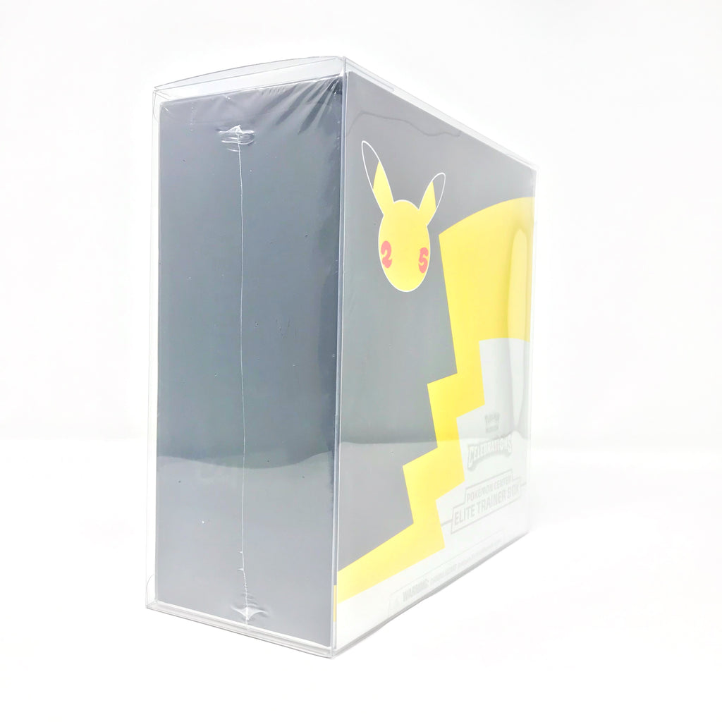 Pokemon ETB - Celebrations - Pokemon Center - Protector - 0.4mm Video Game Box Defender Pokemon ETB - Celebrations - Pokemon Center - Protector - 0.4mm Video Game Box Defender