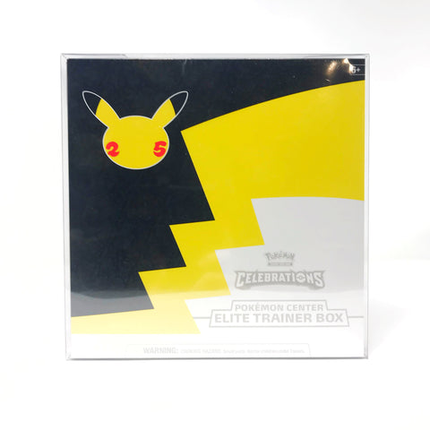 Pokemon ETB - Celebrations - Pokemon Center - Protector - 0.4mm