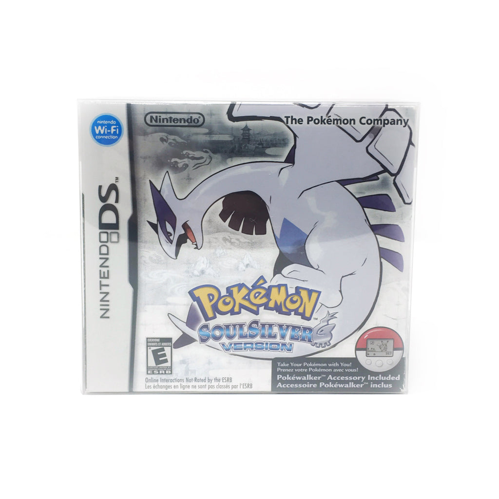 DS - Big Box - Pokemon Heart Gold / Soul Silver - Protector - 0.4mm Video Game Box Defender DS - Big Box - Pokemon Heart Gold / Soul Silver - Protector - 0.4mm Video Game Box Defender